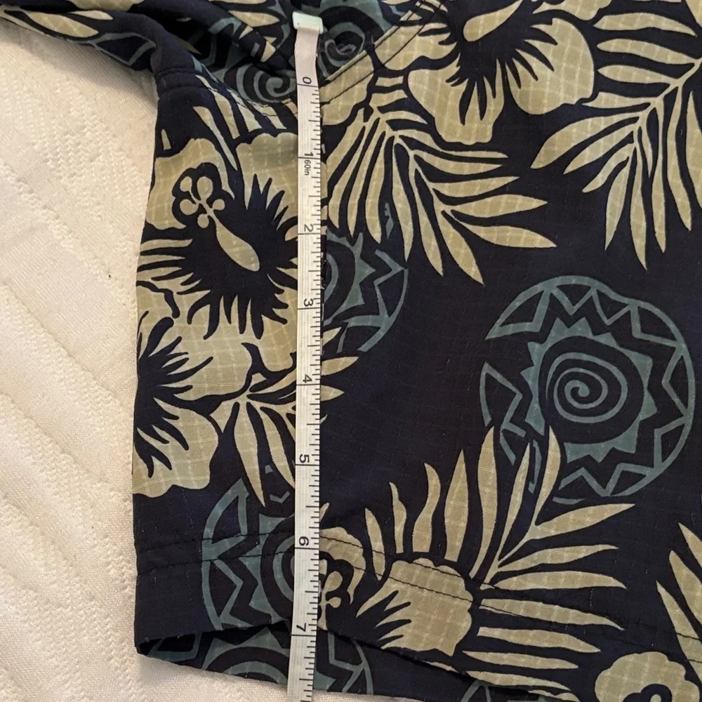 Tommy Bahama Floral Swim Trunks Side Pockets Draw String Closure XL